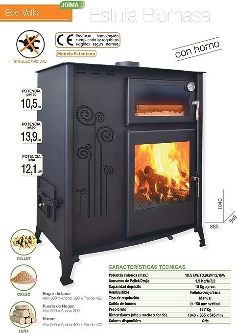 JOIMA Estufa de Pellets de 13,9 kW - Imagen 3
