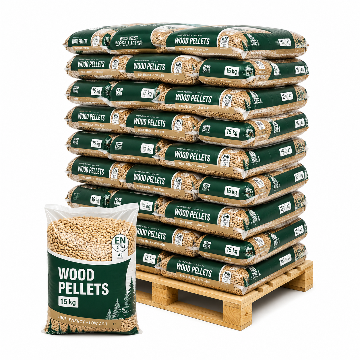 Pellets Palé 77 Sacos 15 kg