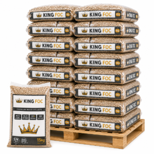 Pellets de Pino Palé 77 Sacos de 15 kg