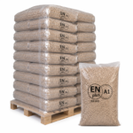 Pellets de Madera de Pino Palé de 77 Sacos