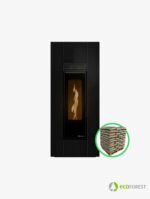 Ecoforest Boston Estufa de Pellets Canalizable con WiFi